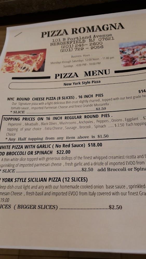 Pizza Romagna Menu image 1
